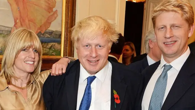 Rachel Johnson dijo que la familia evita el tema del Brexit, especialmente en las comidas.