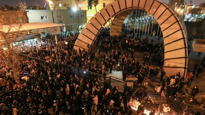 احتجاجات إيران