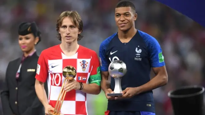Modric and Mbappe