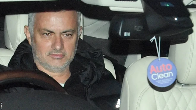 Mourinho arrived at Manchester United's Carrington training ground on Tuesday - only to be sacked