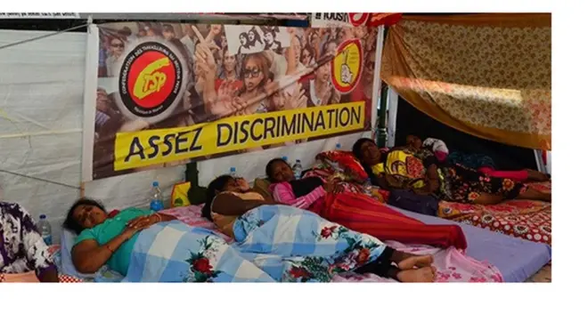 Les grévistes de la faim dénoncent leurs conditions de travail.