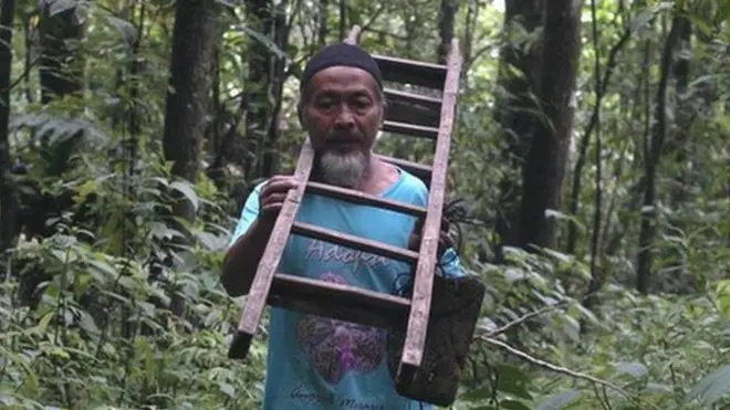 Musimin sudah lebih dari 20 tahun membudidayakan anggrek hutan Gunung Merapi.