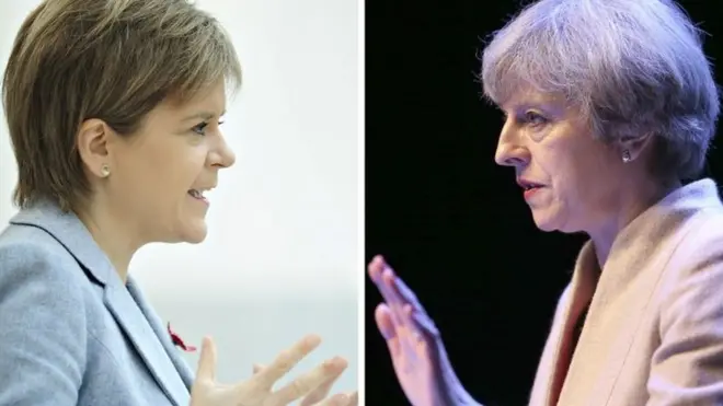 May, Sturgeon, Scotland