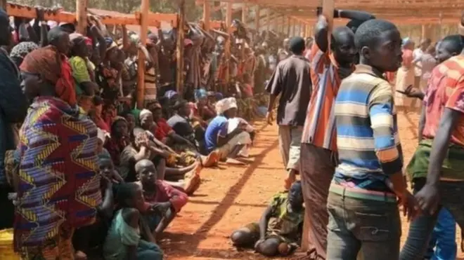 Zimwe mu mpunzi z'Abarundi ziri muri Tanzania (ifoto yo mu bubiko)