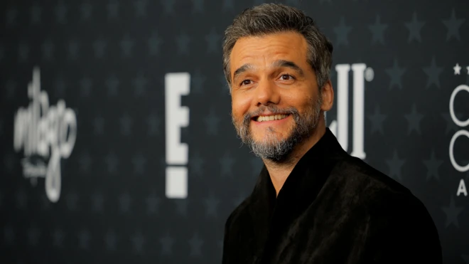 Wagner Moura fotografado na 31ª edição anual do Critics Choice Awards em Santa Monica, Califórnia, EUA, em 4 de janeiro.