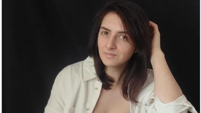 Olha Svyripa's life has changed dramatically in the last few weeks but she remains determined to keep on working