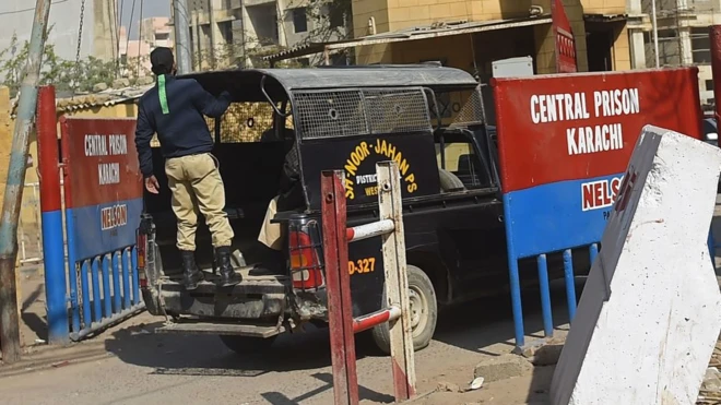 زندان مرکزی در شهر کراچی پاکستان