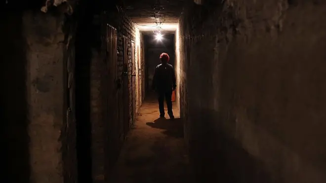 Женщина в подвале