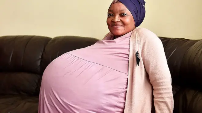 Gosiame Thamara Sithole, pictured here a month ago, is said to be in good health