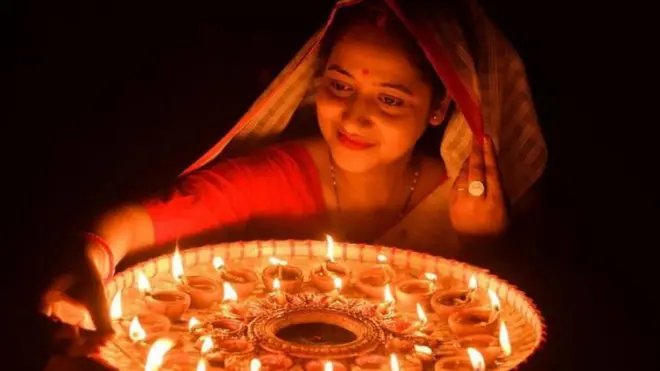 دیوالی یکی از مهم‌ترین جشن‌های هندوها بویژه در هند است