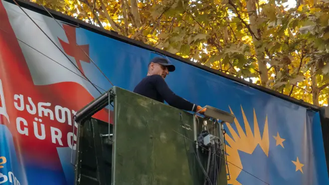 Gürcü arzusu, seçki, müxalifət, azərbaycanlılar, ermənilər Gürcüstan Marneuli