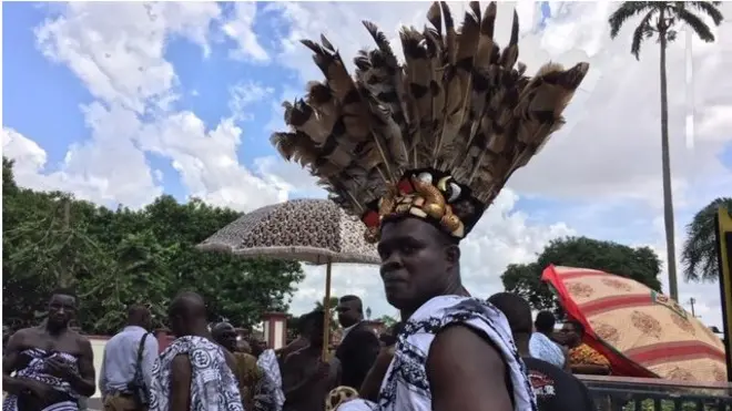 Asanteman dey display dema colourful tradition