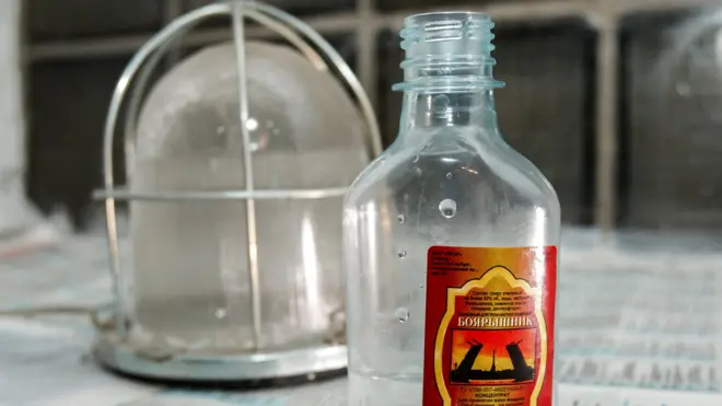 бутылка из-под "Боярышника"