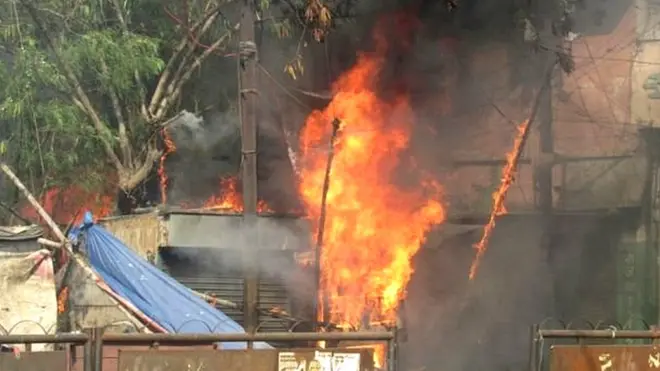 बिहार, हिंसक झड़प