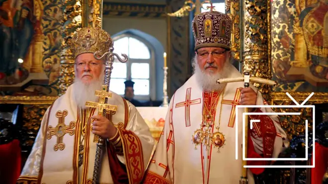 Патриархи Кирилл и Варфоломей