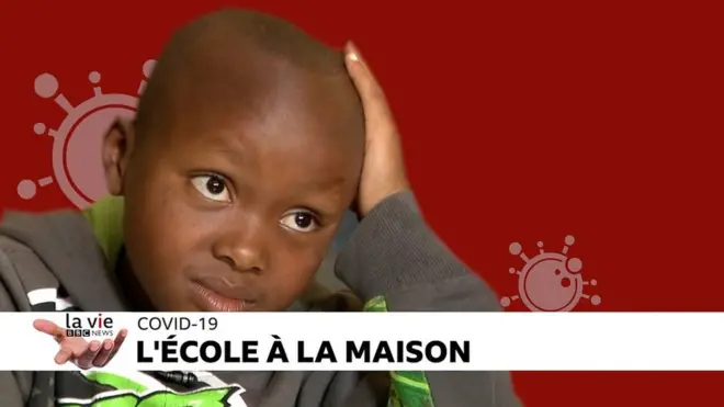 La Vie avec la Coronavirus : l'école à la maison, pas facile mais possible !