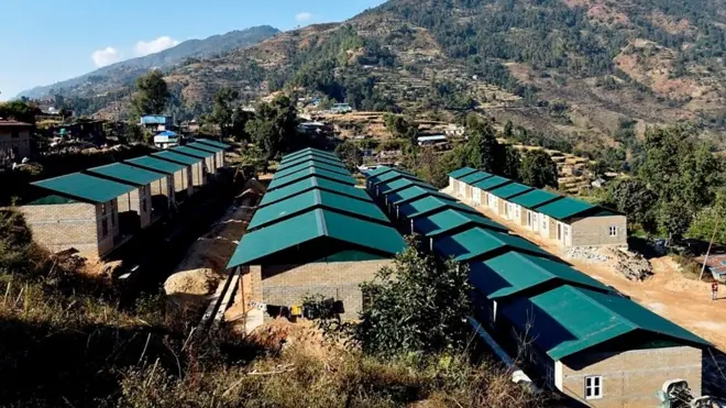 सिन्धुपाल्चोकस्थित पुनर्निर्माण गरिएको थाक्ले एकीकृत वस्ती