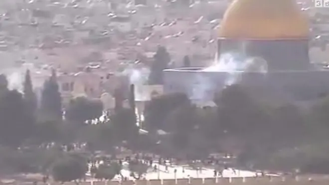 مواجهات في محيط الحرم الشريف