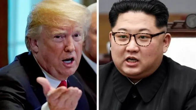 डोनल्ड ट्रंप और किम जोंग-उन
