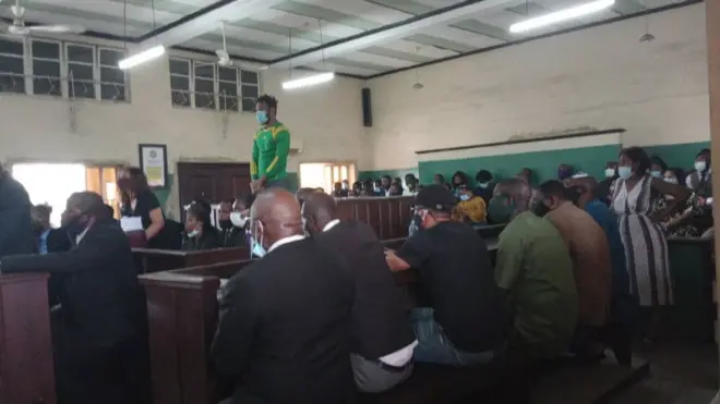 Eromosele Adene appear for court