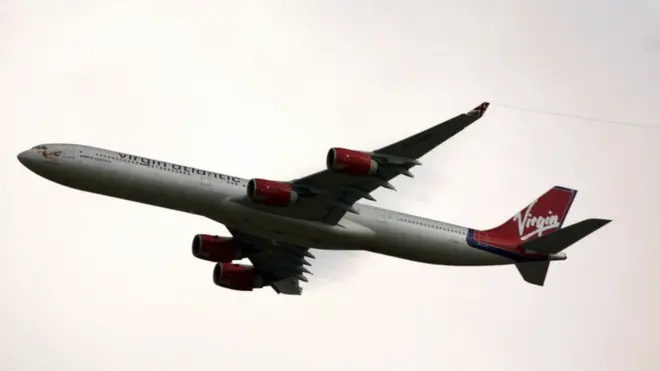 Virgin Atlantic plane