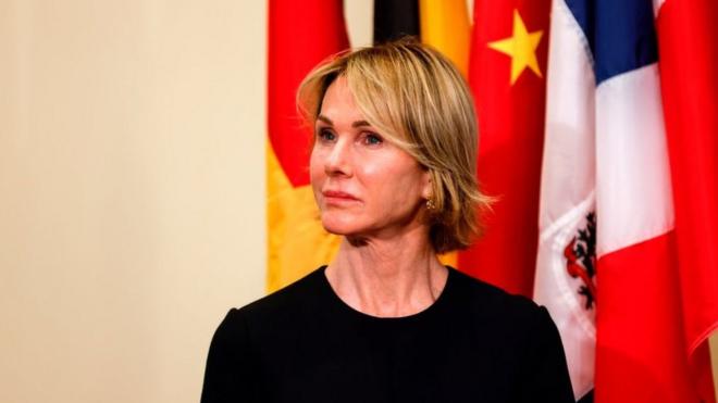 US Ambassador to the United Nations Kelly Craft pictured in New York in August 2020.