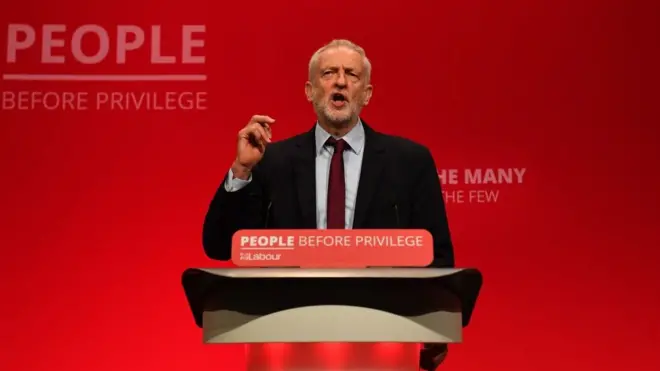 İşçi Partisi lideri Jeremy Corbyn