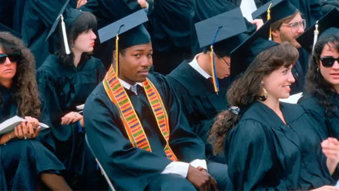 African-American graduate, UCLA, Los Angeles, CA 