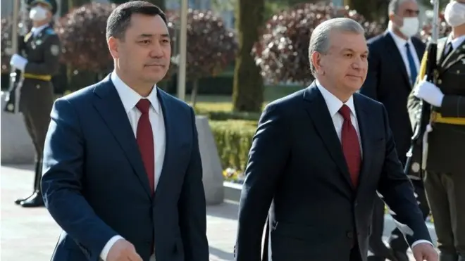 Shavkat Mirziyoyev va Sadir Japarov