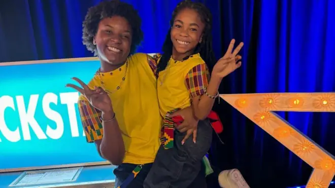 Afronitaaa and Abigail