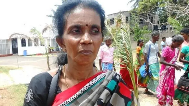 ත්‍රීකුණාමල මව්වරුන්ගේ සංගමයේ සභාපතිනී සෙබස්තියන්දේවී