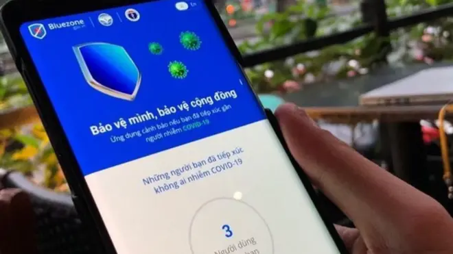 Người dùng Bluezone ở Việt Nam