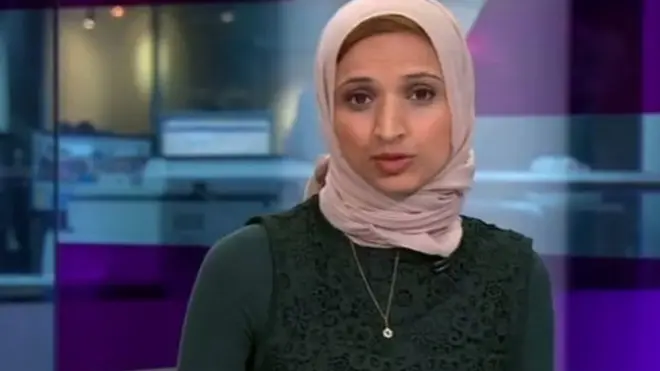 Фатима Манджи вела новостной выпуск на следующий день после нападения в Ницце