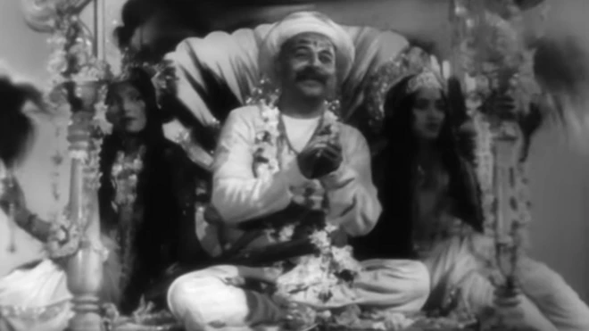 संत तुकाराम सिनेमातील दृश्य