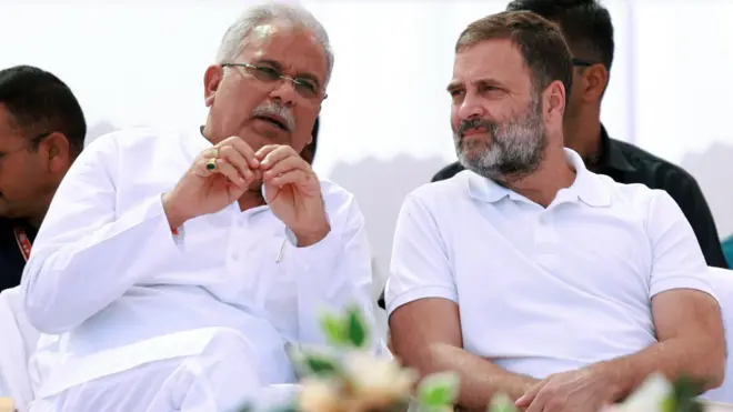 भूपेश बघेल और राहुल गांधी