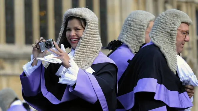 Судьи Верховного суда, Вестминстерское аббатство, 2009 год