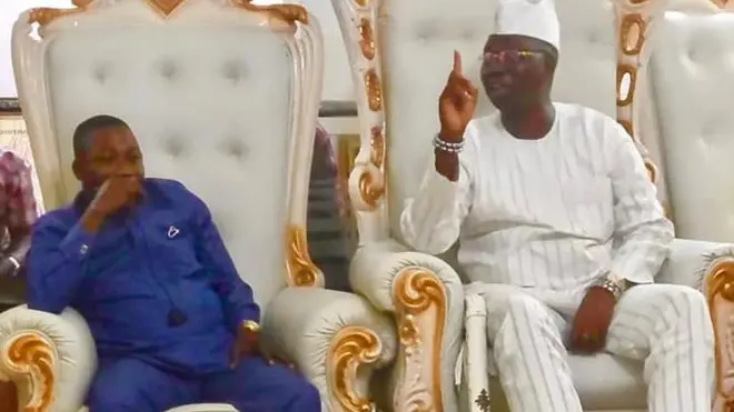 Sunday Igboho and gani Adams