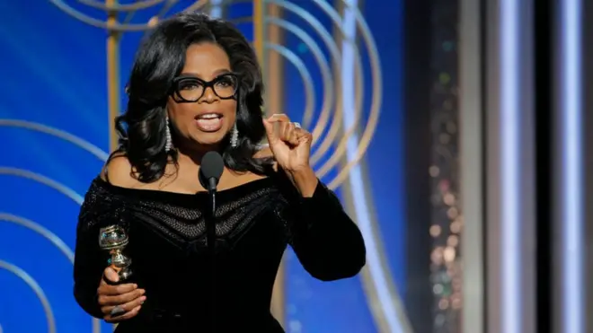Oprah Winfrey a résumé l'état d'esprit par cette phrase "un jour nouveau à l'horizon"
