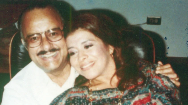Anastasio Somoza con Dinorah Sampson.