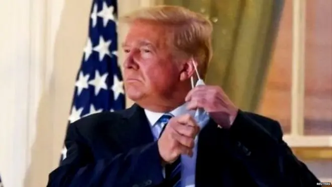 ट्रंप में 24 घंटे से वायरस का कोई लक्षण नहीं - डॉक्टर