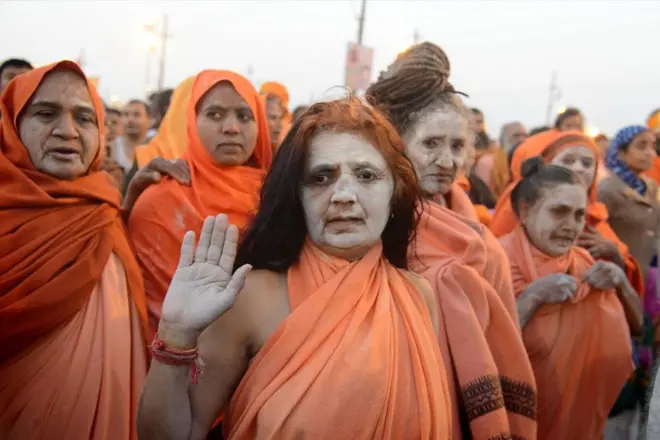 महिला नागा साधु