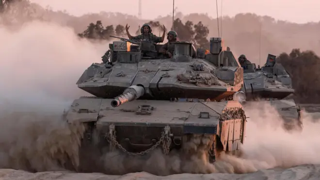 ارتش اسرائیل در مرز غزه-اسرائیل