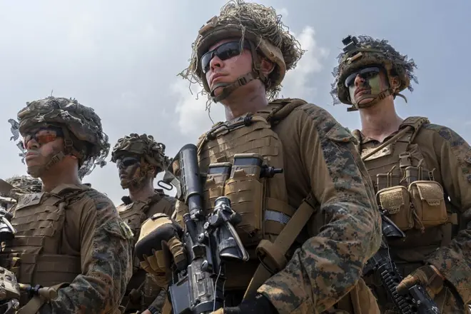 थाईलैंड में तैनात अमेरिका सैनिक