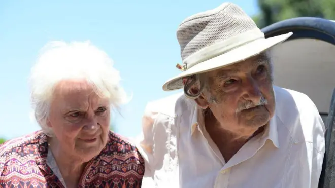 Lucía Topolansky y José Mujica 