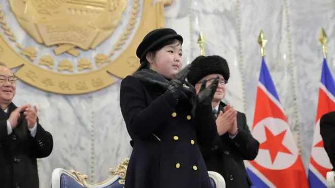 김정은 북한 국무위원장의 딸 김주애