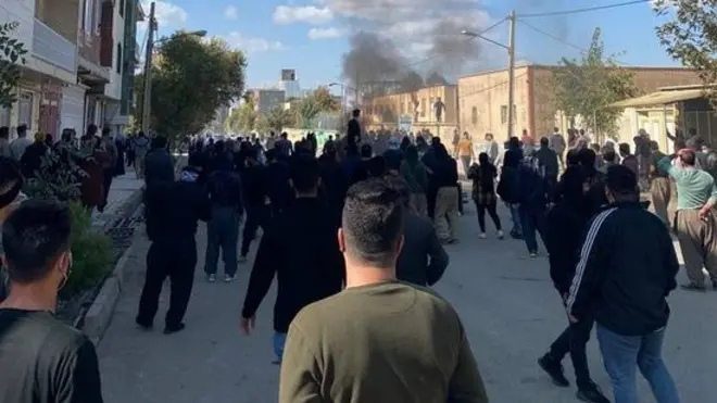 تجمع امروز در مریوان