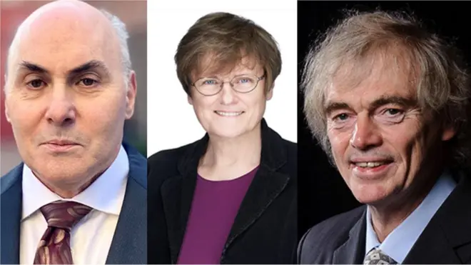 ศ. ดร. ดรูว์ ไวส์แมน, รศ.ดร. คาทาลิน คอริโค และ ศ. ดร. ปีเตอร์ คัลลิส