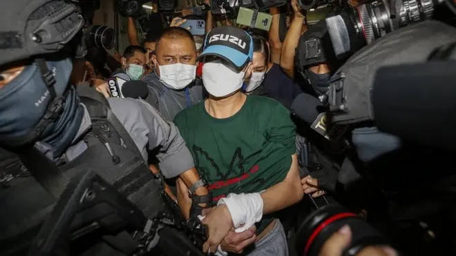 เจ้าหน้าที่ควบคุมตัวผกก.โจ้