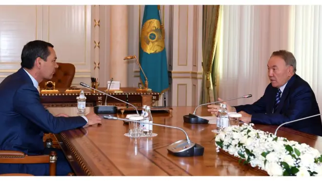 Наразбаев менен Бабановдун жолугушуусу.