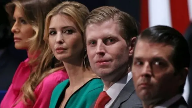 các con ông trump